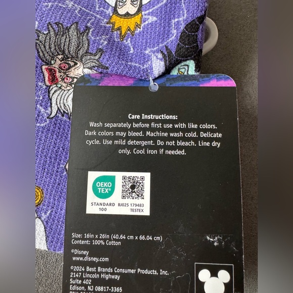 Disney Villians Kitchen Towels Set of 2 NWT - Picture 4 of 4